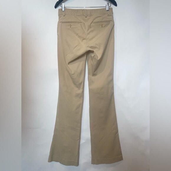 Theory Khaki Wide Leg Flare trouser Tall Long - Picture 3 of 12